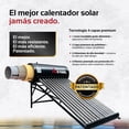 thumbnail image 2 of Calentador Solar AQUASOL Plasteel | 12 Tubos 132L Cuatro Capas Patentado | Ideal para 4 Personas, 2 of 5