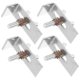 thumbnail image 5 of unbranded 4Ud Kit De Fijación Para Fregadero Undermount Con Soportes Y Tornillos, 5 of 8