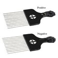 thumbnail image 4 of Hair Pick, Metal Pick Comb, Detangle Wig Braid Hair Styling Comb, Hair Comb Pick(1 pack), 4 of 9