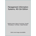 thumbnail image 1 of Pre-Owned Management Information Systems, 4th Cdn Edition (Hardcover) 0070985332 9780070985339, 1 of 1