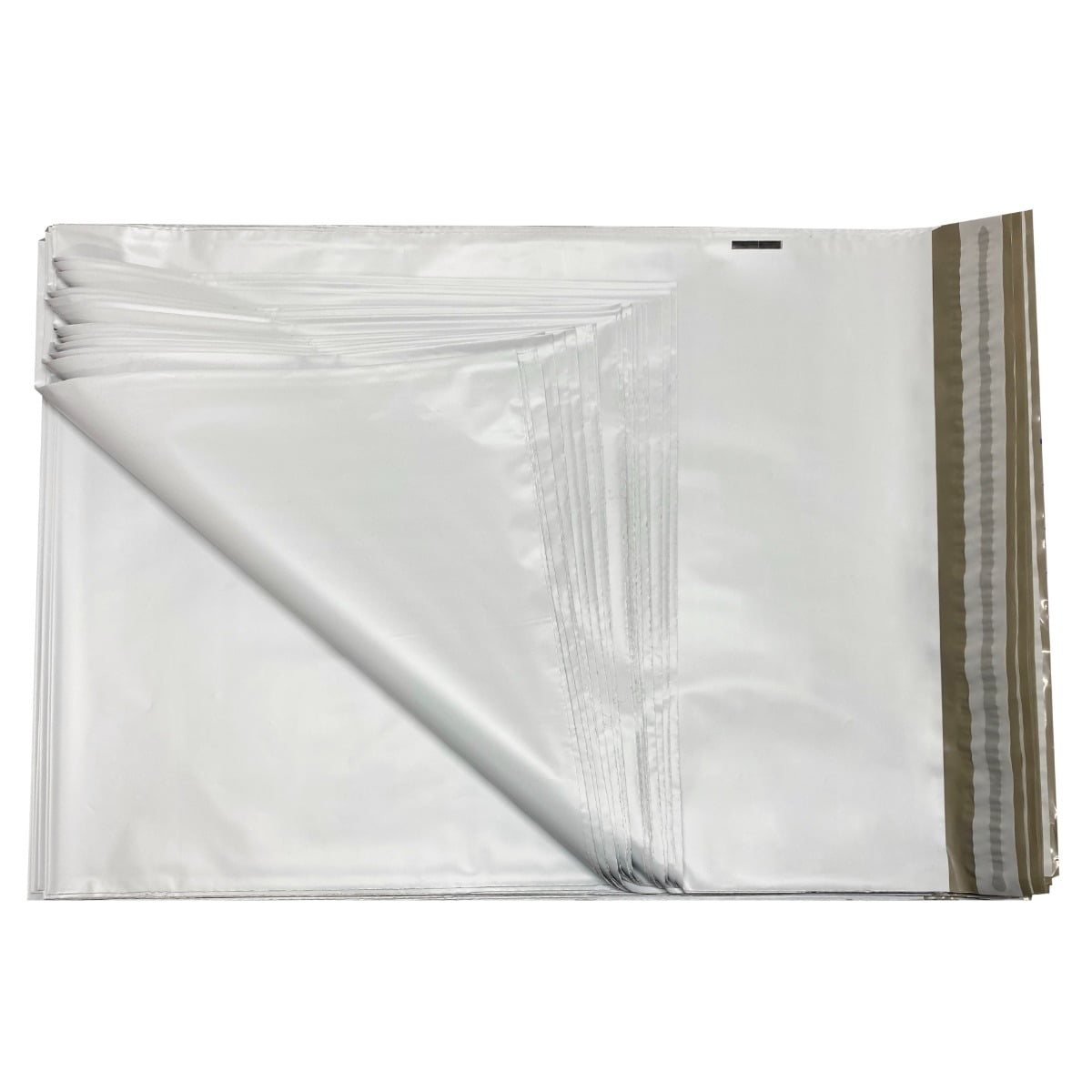StarBoxes 250 Poly Mailers Bags 14.5x19" - #6 Pouches Envelopes White Self-Sealing