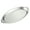 L, variant on Stainless Steel Oval Fish Serving Tray With Nonslip Handles Dishwasher Safe Rusts Resistant Dish For Family Gatherings