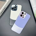 thumbnail image 6 of 2024 new original Pu crystal lens protective film spell color matte mobile phone case for iPhone 15 14 13 12 Pro Max Plus cover, 6 of 17
