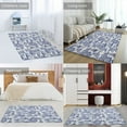 thumbnail image 2 of Blue Willow Ceramic Background Texture Carpet for Home Decoration Soft Comfy Rugs for Bedroom Living Room Bathroom Entrance Non-slip Comfort Mat, 2 of 7