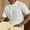 White, variant on Mens Textured T-Shirts Terry Cloth Shirts Summer Stretch Casual Short Sleeve Tee Shirts
