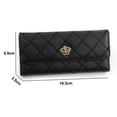 thumbnail image 2 of Embroidered Crown Ladies clutch bag fashion card bag Multi-function coin purse For Women, 2 of 5
