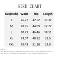 thumbnail image 3 of Dwellite Bermuda Long Shorts for Women Cotton linen Athletic Sweat Tummy Control Casual Lounge Summer Light Gray L, 3 of 5