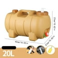 thumbnail image 3 of BallsFHK 20 Liter Outdoor HDPE Food Grade Plastic Bucket With Faucet Car Camping Drinking Water Bucket Hand Pot, 3 of 5
