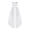 White, variant on LSLXA Wreath Sash for Front Door Scalloped Wreath Sash Ruffle Wreath Ribbon Bow for Yard Porch Garland Bridal Shower Home Decor