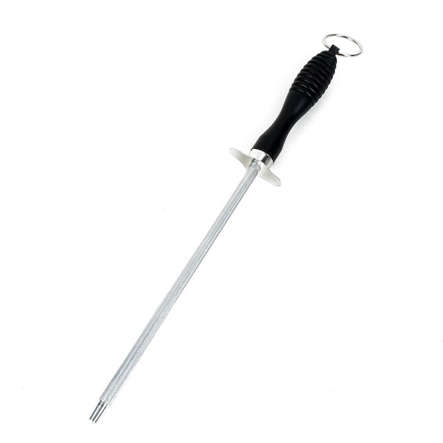 Cortador para Cocina de Hogar Unique Bargains de Mango de plástico Afilado Esmerilado de Acero Inoxidable