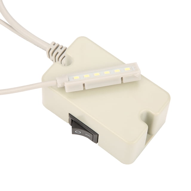 Peahefy Lampe de Machine à Coudre, Lampe de Couture, Accessoire de Machine à Coudre 0.5W Lampe de Table à Base Magnétique