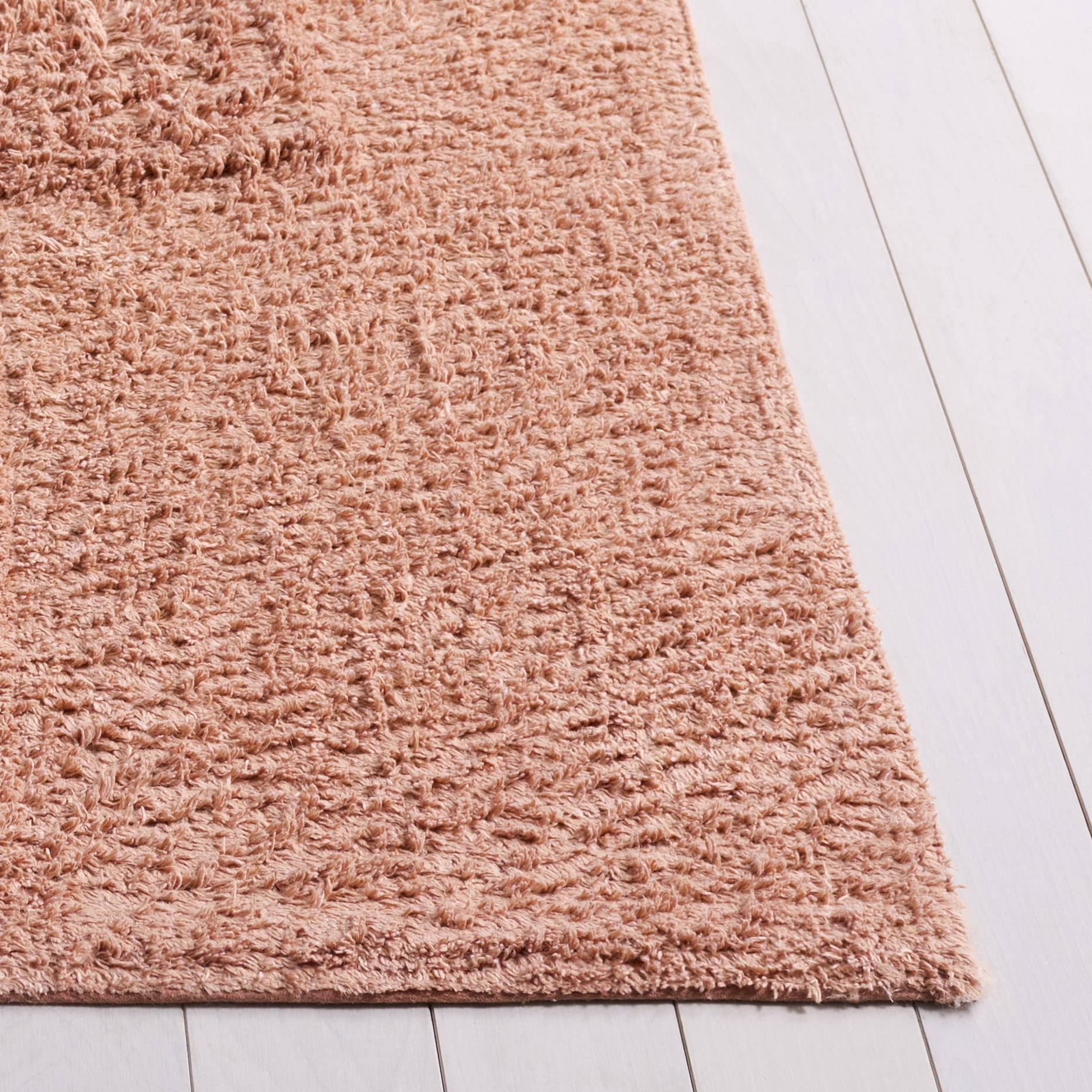 Safavieh Easy Care Karima Solid Machine Washable Runner Rug, Rust, 2'3" x 9'