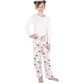 thumbnail image 3 of Girls 2 Pack Plush Pajama Pants, 3 of 5