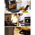 thumbnail image 4 of YSTIANN Heat-Resistant BBQ & Cooking Gloves - Non-Slip Protection for Grilling, Baking & Kitchen Use, 1-Pair, Red AZ78-1166, 4 of 5