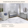 thumbnail image 7 of Dream On Me Storybrooke 5 in 1 Convertible Crib, Pebble Gray, 7 of 7
