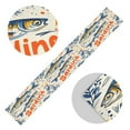 thumbnail image 5 of Yayeee Table Runner 70 inches Long Home Kitchen Dinning Party Decoration, Blue Sardines Pattern, 5 of 7