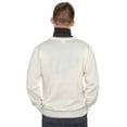 thumbnail image 3 of Crazy Cousin White V-Neck Sweater with Black Dickey Halloween Cosplay Costume, 3 of 3