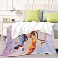 thumbnail image 4 of Tinker Bell Blanket Bed Sofa Throw Birthday Gift for Kids Cartoon Four Sizes, 4 of 7