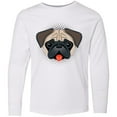 thumbnail image 3 of Inktastic Cute Pug Puppy Dog Long Sleeve Youth T-Shirt, 3 of 5