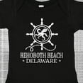 thumbnail image 4 of Inktastic Rehoboth Beach Delaware Nautical Boys or Girls Baby Bodysuit, 4 of 5