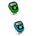 thumbnail image 1 of ZheElen Random Color Finger Counter Electronic Handheld with Sensitive Buttons Clicker Finger Ring Golf Digit Stitch Marker Save Power Type 1, 1 of 8