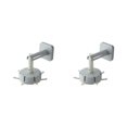 thumbnail image 3 of Cateissary Colgadores de pared para puerta autoadhesivos fuertes giratorios de 360 °, ganchos de succión para carga pesada, toallero con gris 2Conjunto, 3 of 6