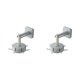 thumbnail image 3 of Injueey Gancho de pesaje de gran tamaño portátil giratorio de 360 ° sin perforaciones, utensilios de cocina, pegatinas impermeables gris 2Conjunto, 3 of 6