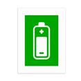 thumbnail image 1 of Charge Green Square Warning Mark Desktop Photo Frame Picture Display Decoration Art Painting, 1 of 3