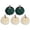 Green&Beige, variant on 5 Pcs Velvet Fake Pumpkins Fall Decor,Faux Small Pumpkin,Small Decorative Fabric Rustic Pumpkins,Fall Artificial Velvet Pumpkins,Small Realistic Vegetable Ornament,Halloween Decorations,Orange&Beige