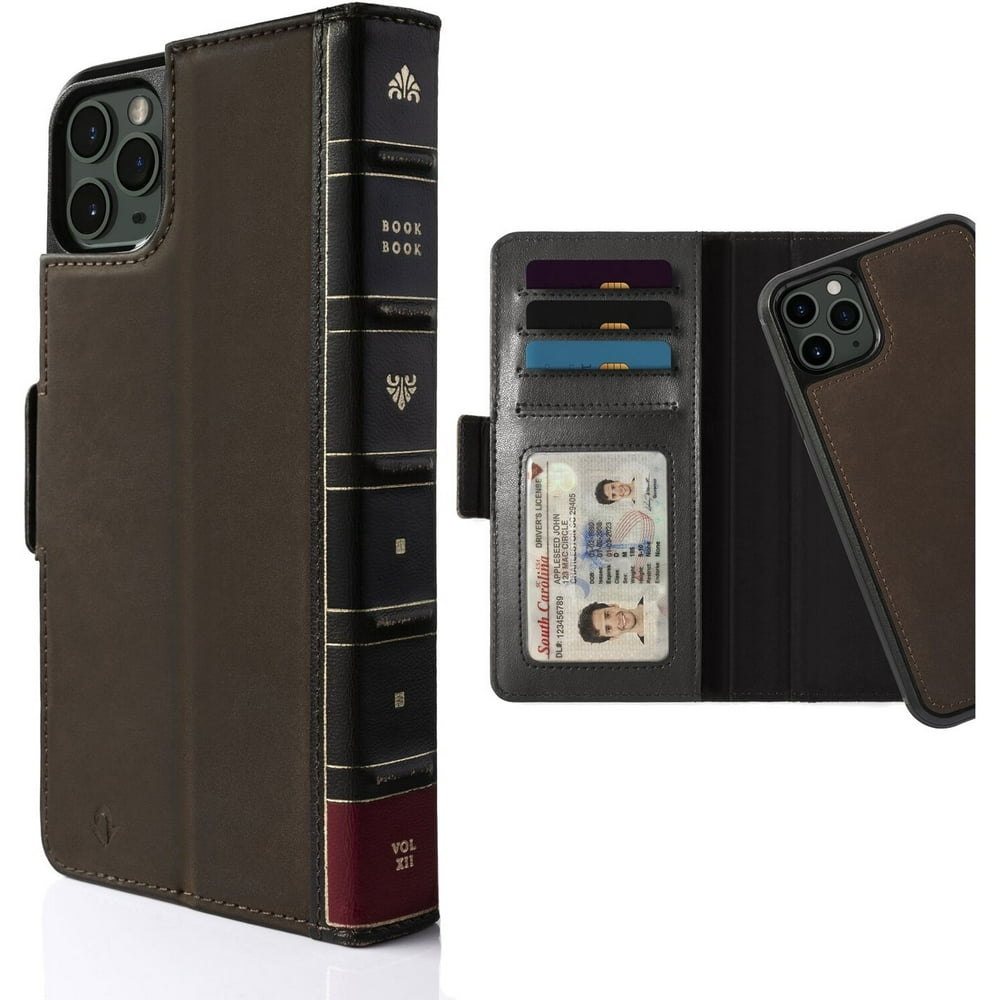 Twelve South BookBook Carrying Case (Book Fold) Apple iPhone 11 Pro, iPhone XS, iPhone X