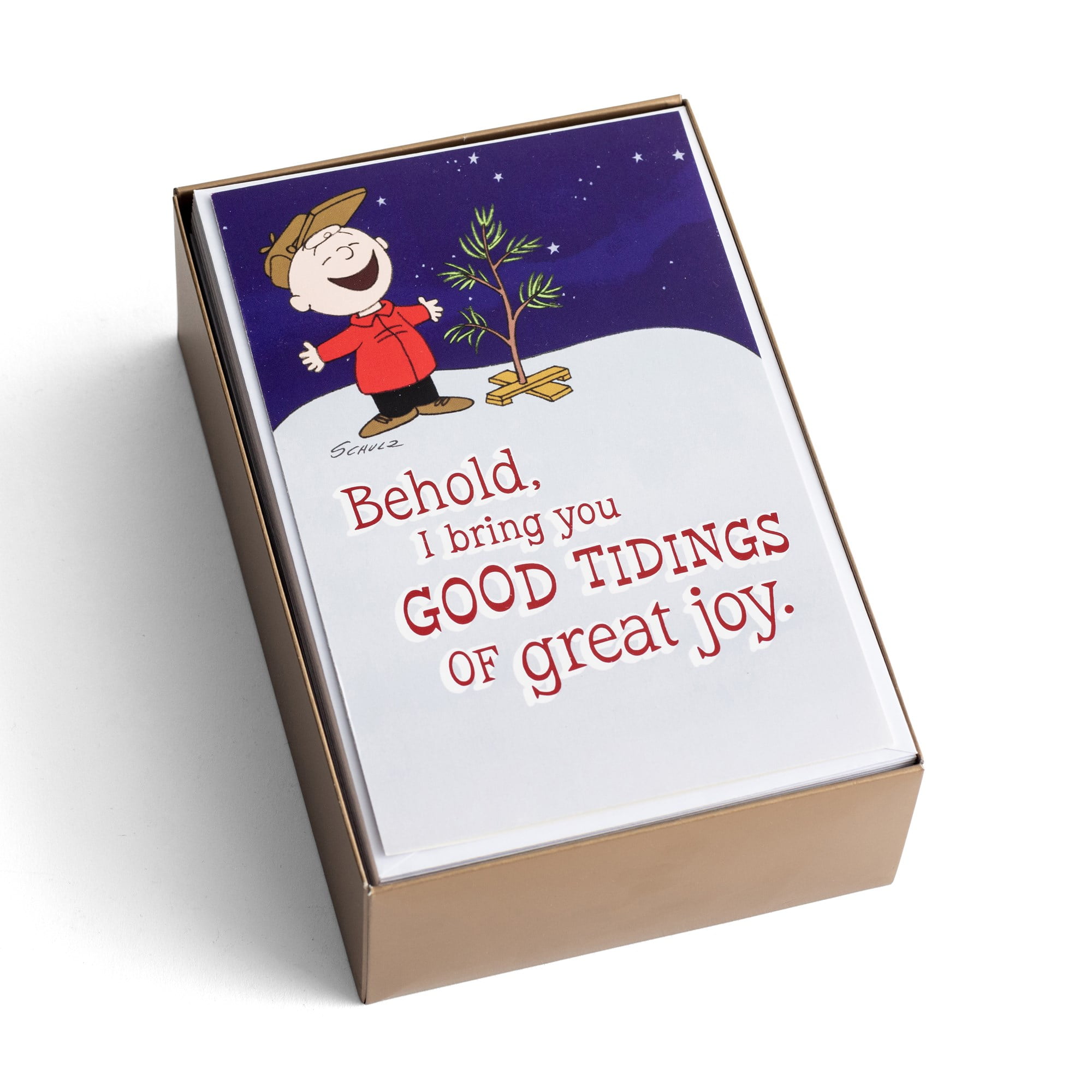 DaySpring, Peanuts, Good Tidings Great Joy, 50 Christmas Boxed Cards