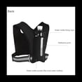 thumbnail image 4 of Running Phone Holder Vest, Chest Phone Holder Training Reflective Running Vest Adjustable Waistband Sport Jogging Vest, 4 of 6