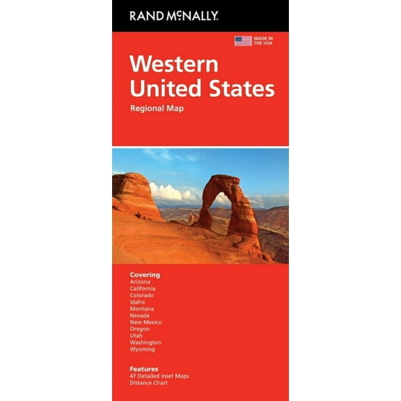 Rand McNally Folded Map: Western United States, (Paperback)
