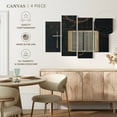 thumbnail image 5 of Elephant Stock Bible Wall Art - Horizontal Multi Panel Canvas - Living Room Wall Decor - Religion And Spirituality Multi Panel - Gray And Beige Decor - 75" x 48", 5 of 8