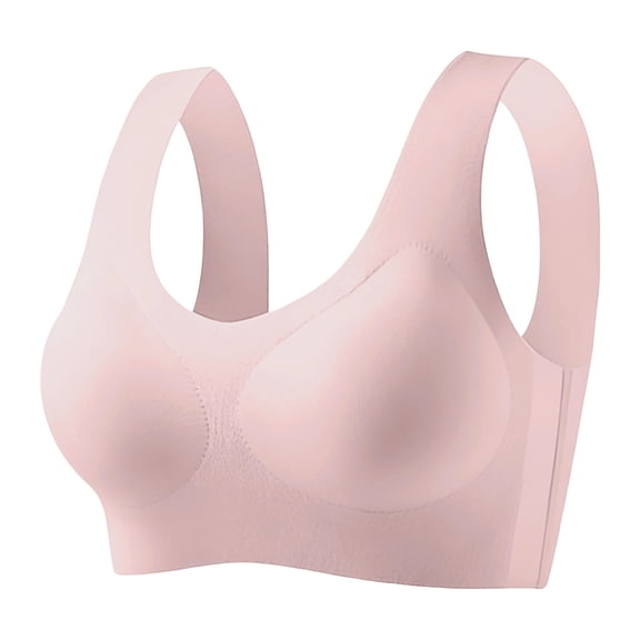 Luvrsol Jelly Bras for Women Seamless Wireless T-Shirt Bra Buttery Soft Stretch Fabric Everyday Daily Wear M-3XL