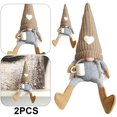 thumbnail image 1 of Muñeco Gnomos Navideños Enano Sin Rostro Dibujos Animados Del (mano Izquierda Marrón) 2 Uds., 1 of 9