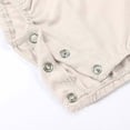 thumbnail image 6 of Lenago Organic Cotton Baby Boy Bubble Romper Solid Crewneck Short Sleeve Oversized One-Piece TShirt Onsies Top Summer Clothes, 6 of 8
