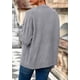thumbnail image 4 of Suéter Cardigan PRETTYGARDEN Mujer 2025 Tejido Grueso Gris, 4 of 8