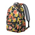 thumbnail image 2 of Pioneer Flower Floral Print Pattern Backpack for School, Cute School Bag with Adjustable Shoulder Straps and Padded Back, 15.3"x11"x7.1", 2 of 5