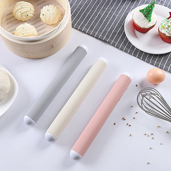 OFFIGAM Assorted Color Non-Stick Rolling Pin for Kitchen Pastry and Noodles