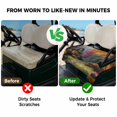 thumbnail image 4 of Golf Cart Seat Covers for 2 Seater,Country Forest Microfiber Cart Seat Towel Blanket,Fall Farmhouse Trees Cabin Nature Scenery Absorbent NonSlip Bench Seats Protector for Golf Course 51"x31", 4 of 9
