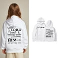 thumbnail image 3 of Kids Girls Hoodies Jesus Loves You Hoodies Long Sleeve Graphic Hoodies Fashion Loose Pullover Top Crop Tops Winter Clothes Boy Clothes 7-8 Years Cute&nbsp;Boy Girl&nbsp;Clothing, 3 of 7