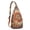 Citrus-8, variant on Ethnic Pattern Sling Backpack - Traditional Mandala Design Crossbody Bag, Anti-Theft Water-Resistant Material