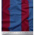thumbnail image 1 of Soimoi Modal Satin Fabric Stripe & Women Face Print Sewing Fabric Yard 42 Inch Wide, 1 of 1