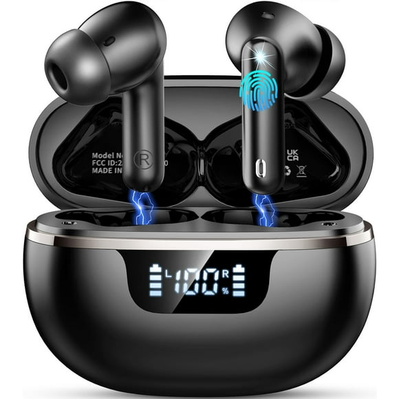 Auriculares inalámbricos Donerton W90 Bluetooth 5.4 40H Playtime