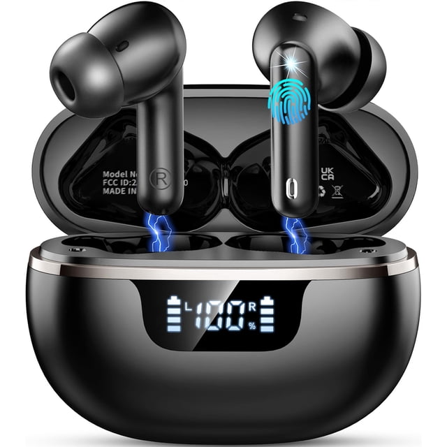 Auriculares inalámbricos Donerton W90 Bluetooth 5.4 40H Playtime