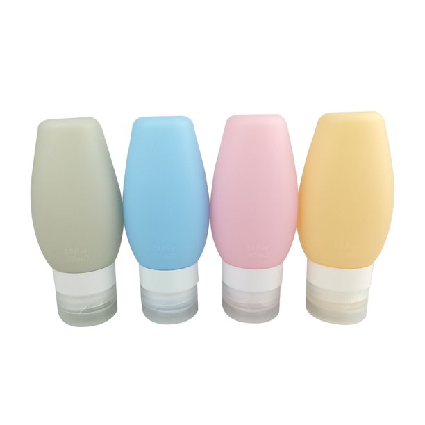 unbranded Conjunto De Envases De Viaje Reutilizables Y Resistentes Para Shampoo Loción Y Cosméticos