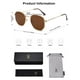 thumbnail image 5 of Gafas de sol SOJOS SJ1072 cuadradas pequeñas polarizadas para hombres/mujeres, 5 of 5