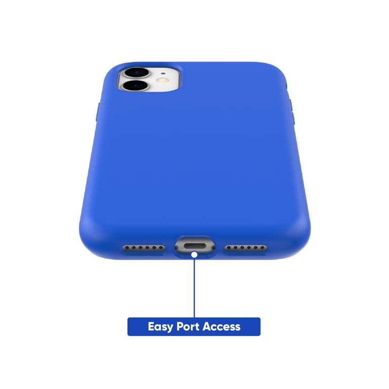 Custodia RankOne Per IPhone 11 In Silicone TPU Morbido - Colore Azzurro - 4