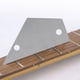 thumbnail image 2 of Calibre De Cuerdas, Medición De Guitarra Fácil De Usar, Afinador De Acero Inoxidable Para Guitarra, Escuela Para Amantes De La Guitarra Para El Hogar ANGGREK Guitar String Tool, 2 of 8